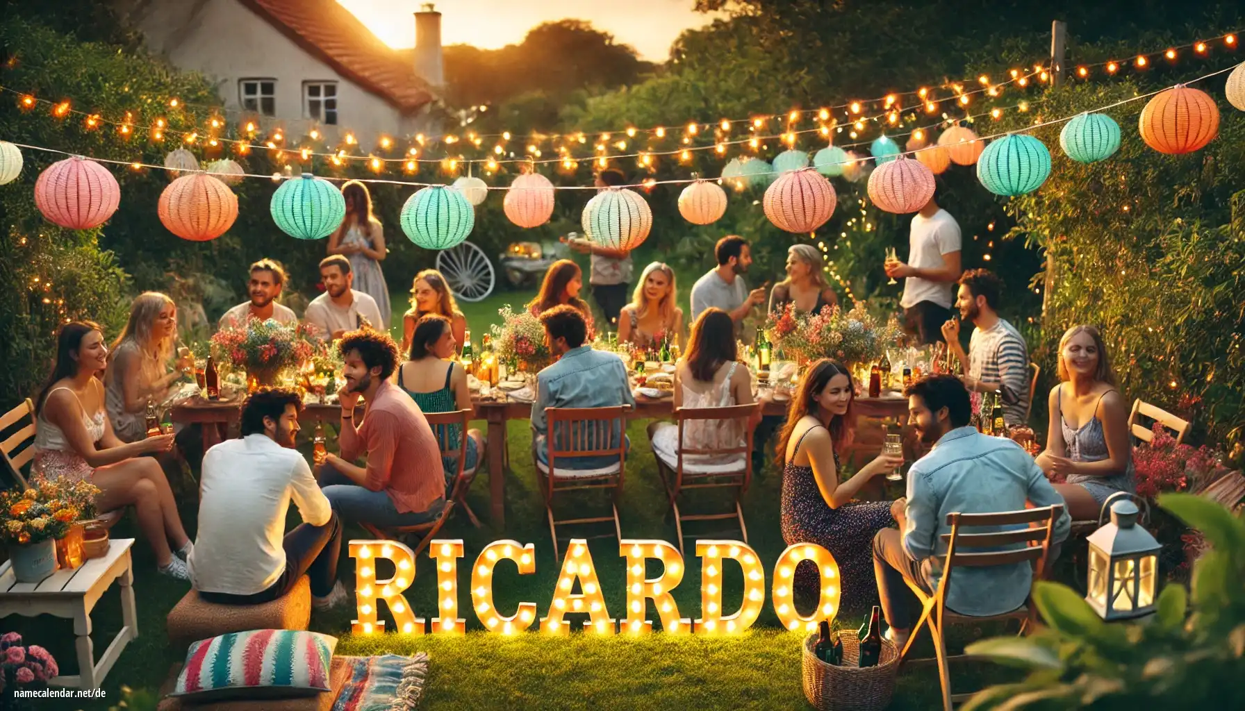 Feier des Namenstages und des Namens - Ricardo