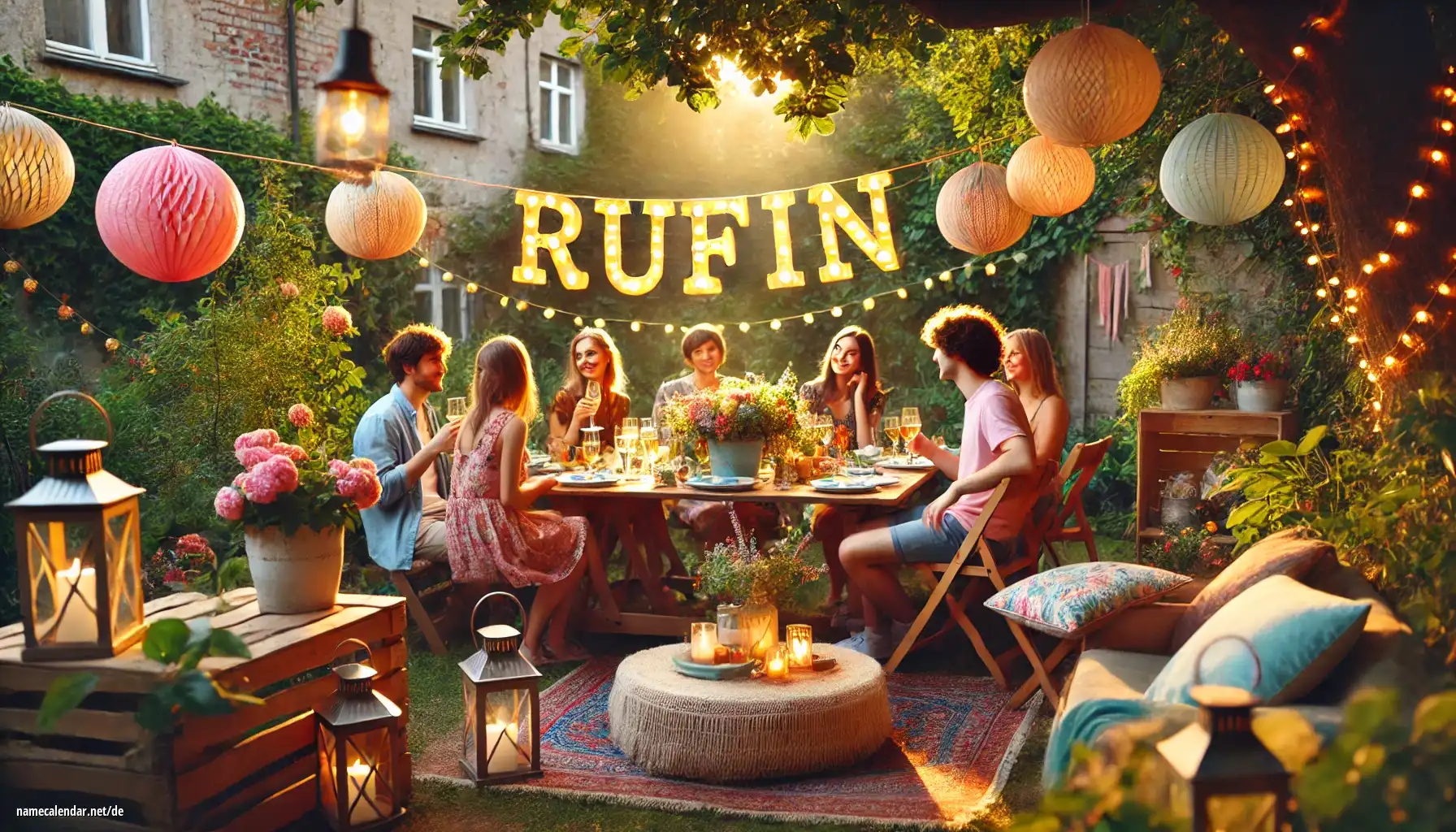 Feier des Namenstages und des Namens - Rufin