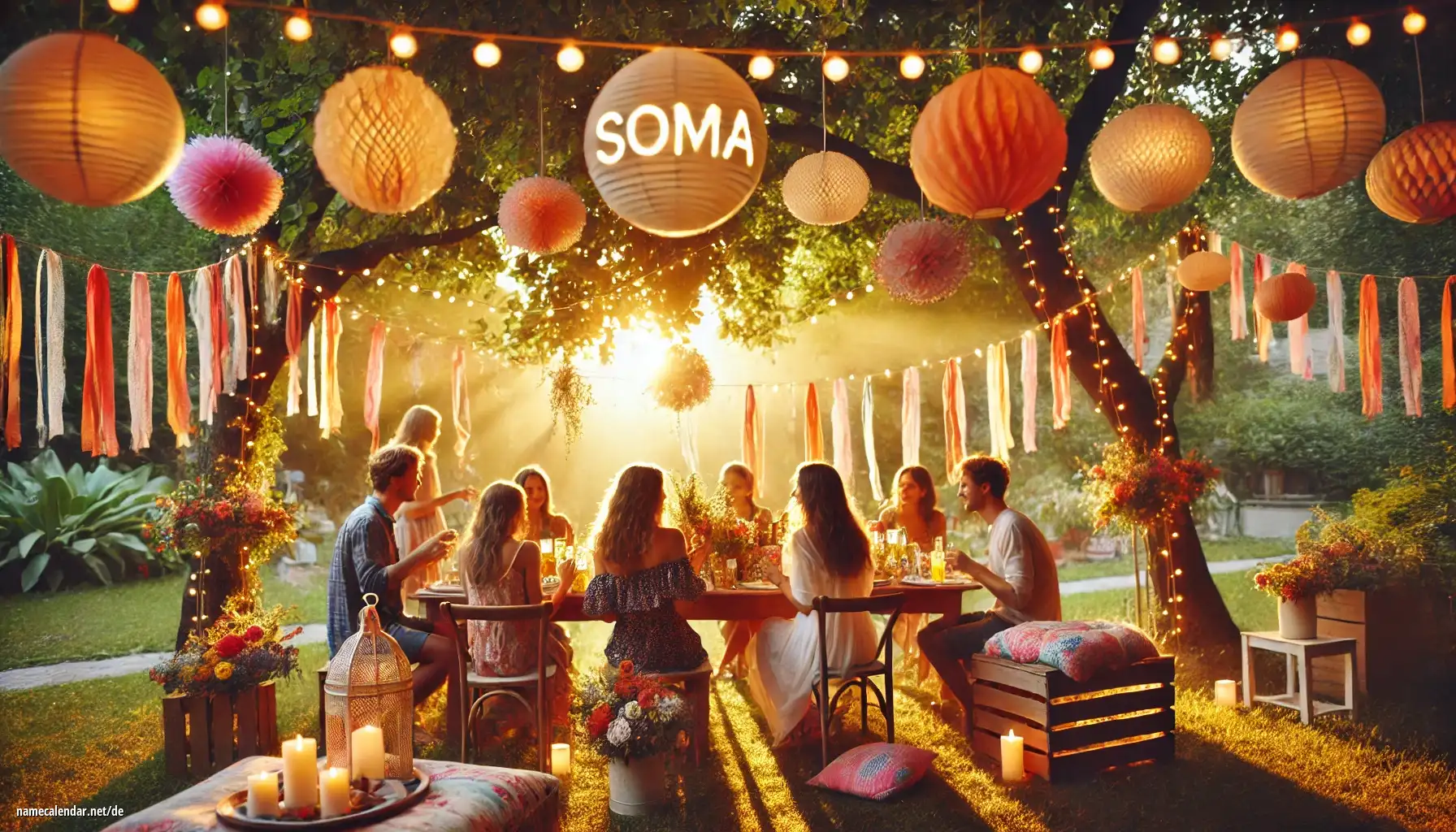 Feier des Namenstages und des Namens - Soma