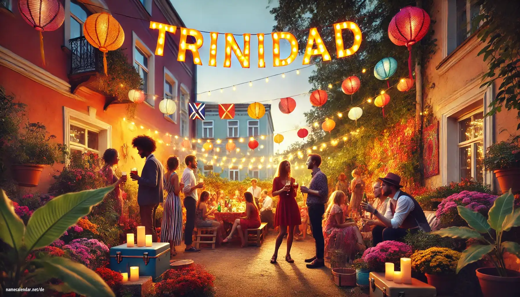 Feier des Namenstages und des Namens - Trinidad