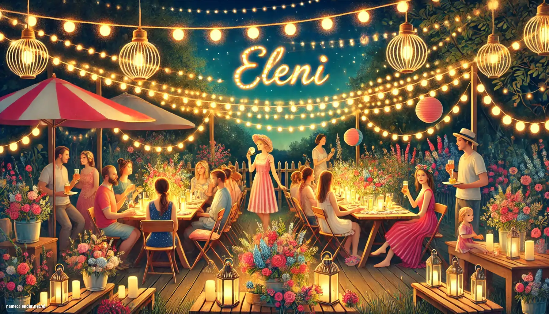 Εορτασμός της ονομαστικής εορτής και του ονόματος - Eleni