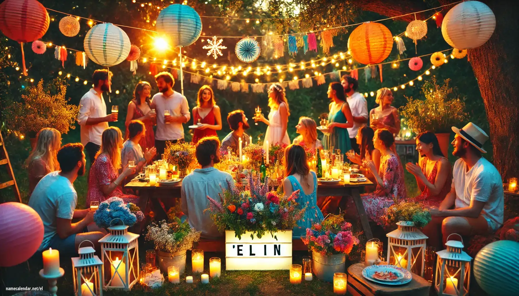 Εορτασμός της ονομαστικής εορτής και του ονόματος - Elin