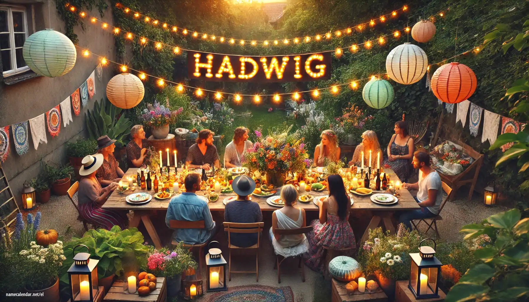 Εορτασμός της ονομαστικής εορτής και του ονόματος - Hadwig