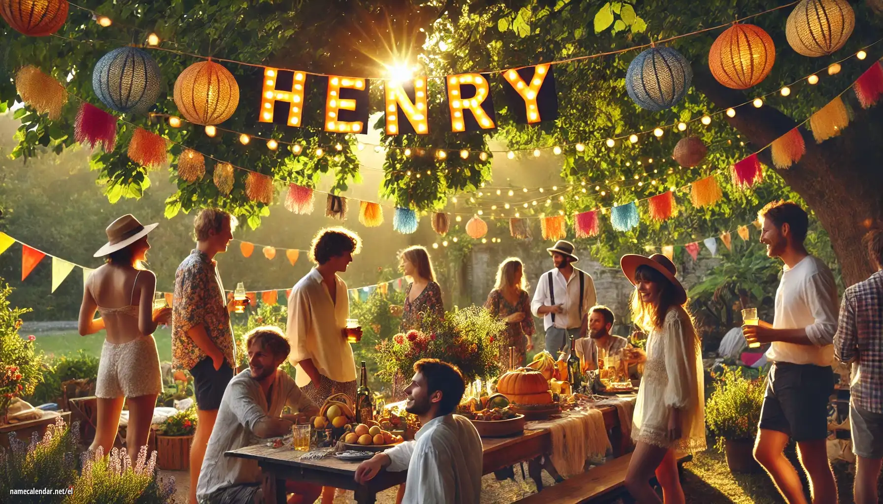Εορτασμός της ονομαστικής εορτής και του ονόματος - Henry