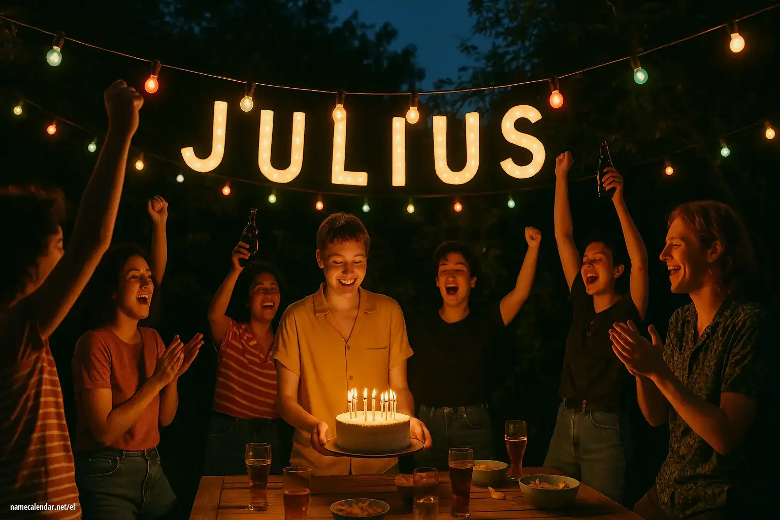 Εορτασμός της ονομαστικής εορτής και του ονόματος - Julius