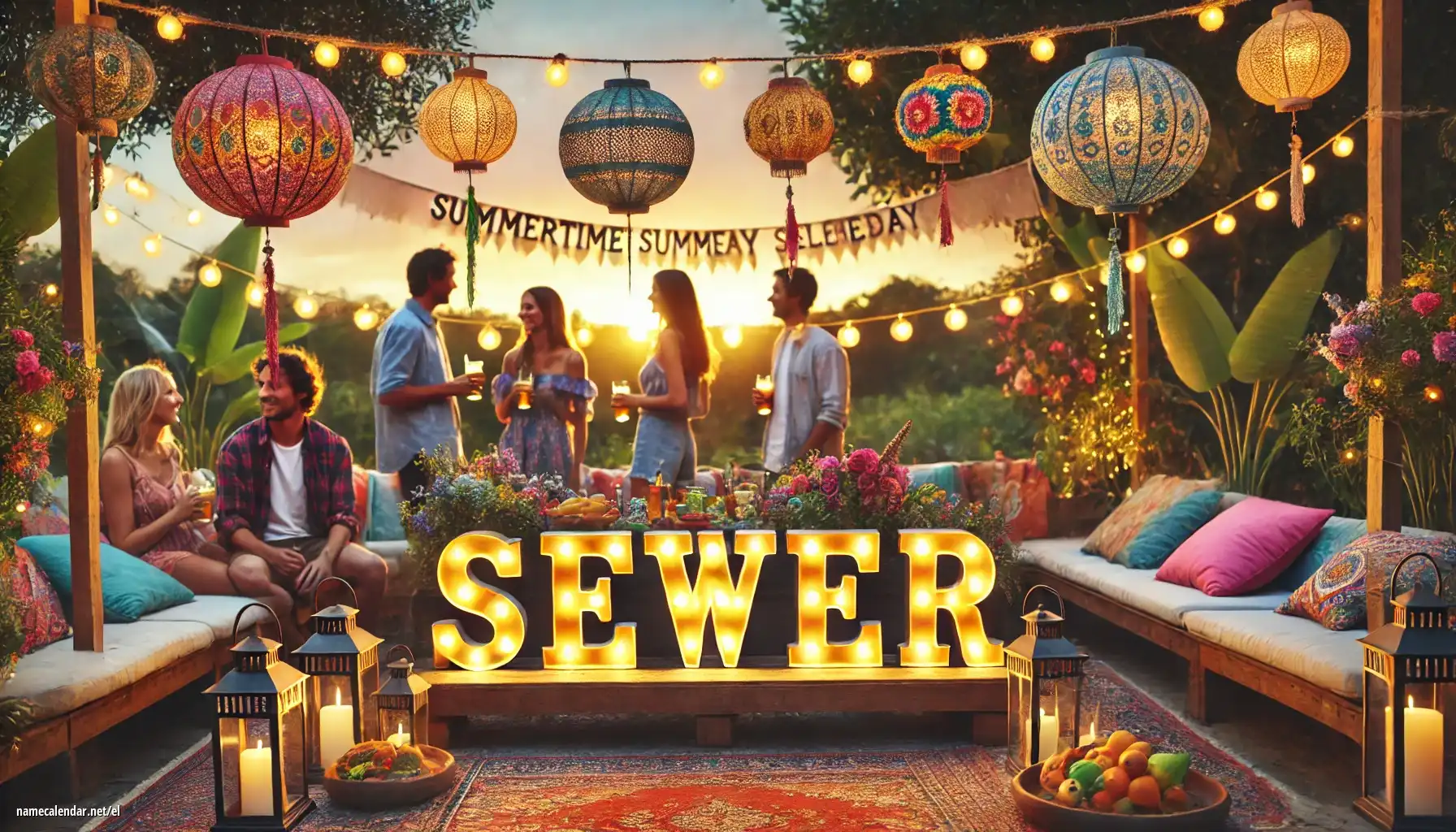 Εορτασμός της ονομαστικής εορτής και του ονόματος - Sewer