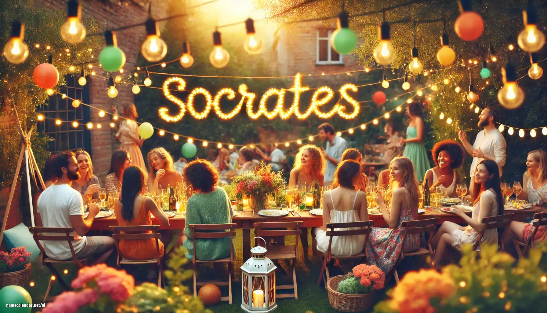 Εορτασμός της ονομαστικής εορτής και του ονόματος - Socrates