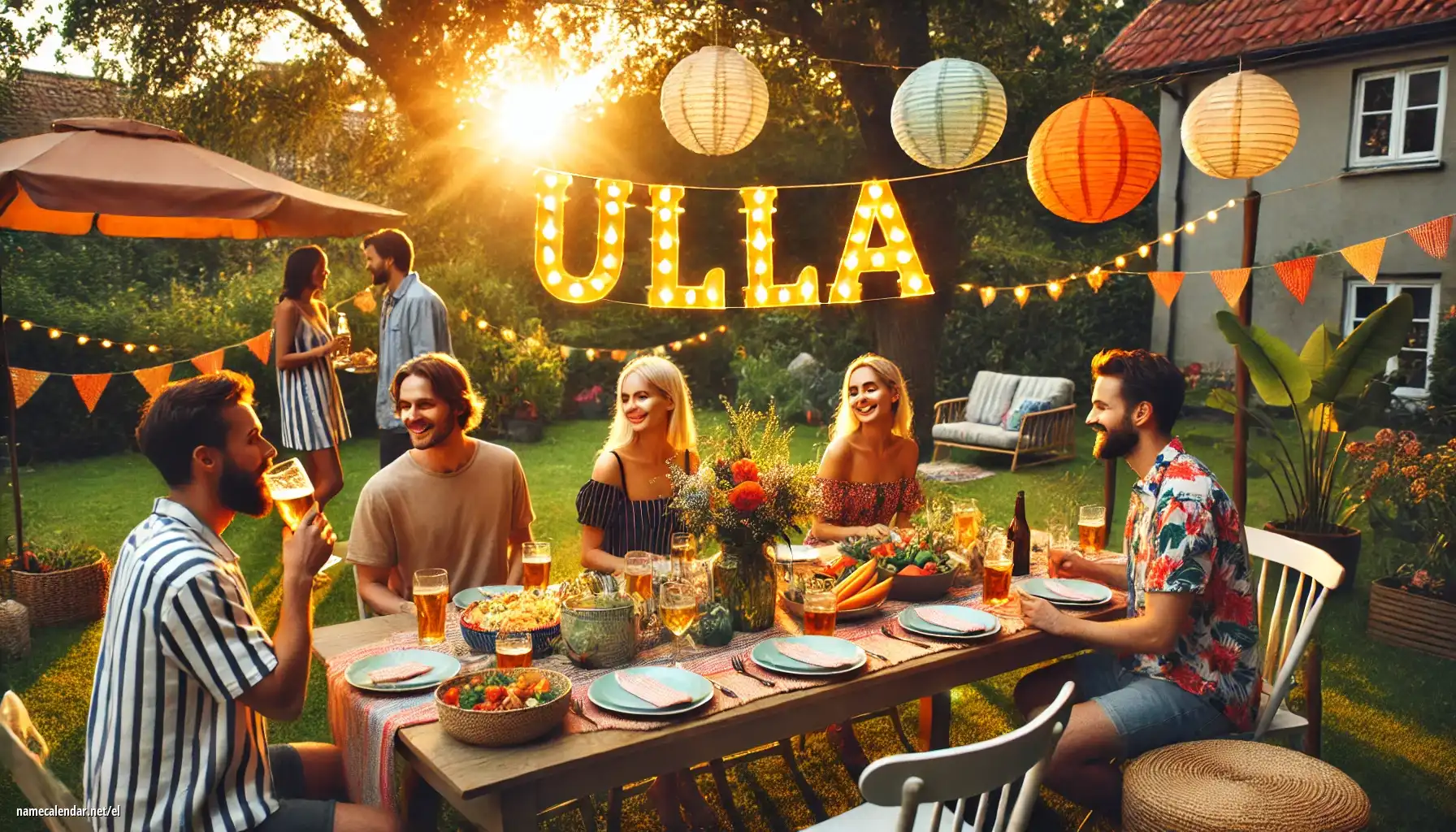 Εορτασμός της ονομαστικής εορτής και του ονόματος - Ulla