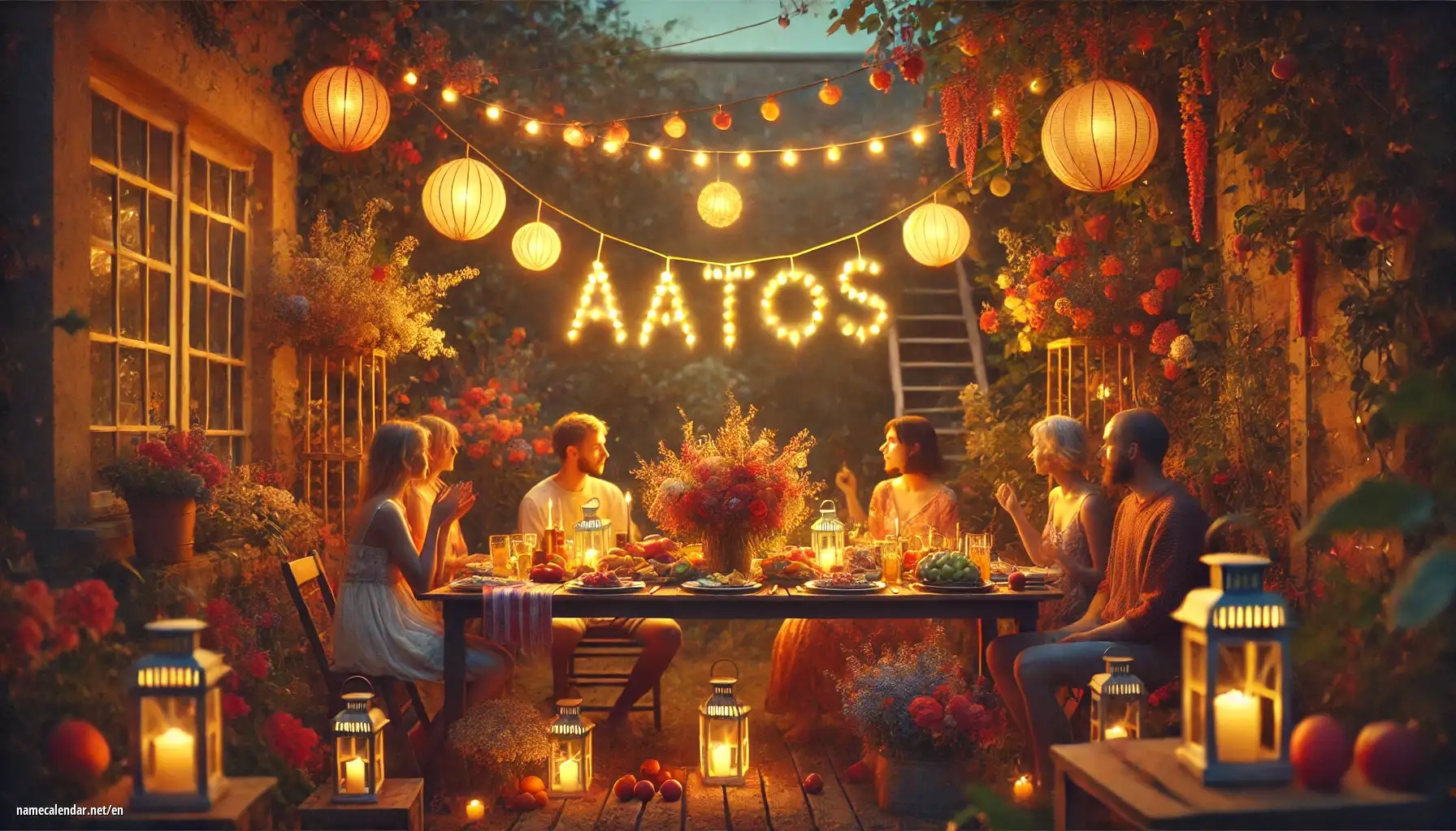 Celebration of name day and name - Aatos