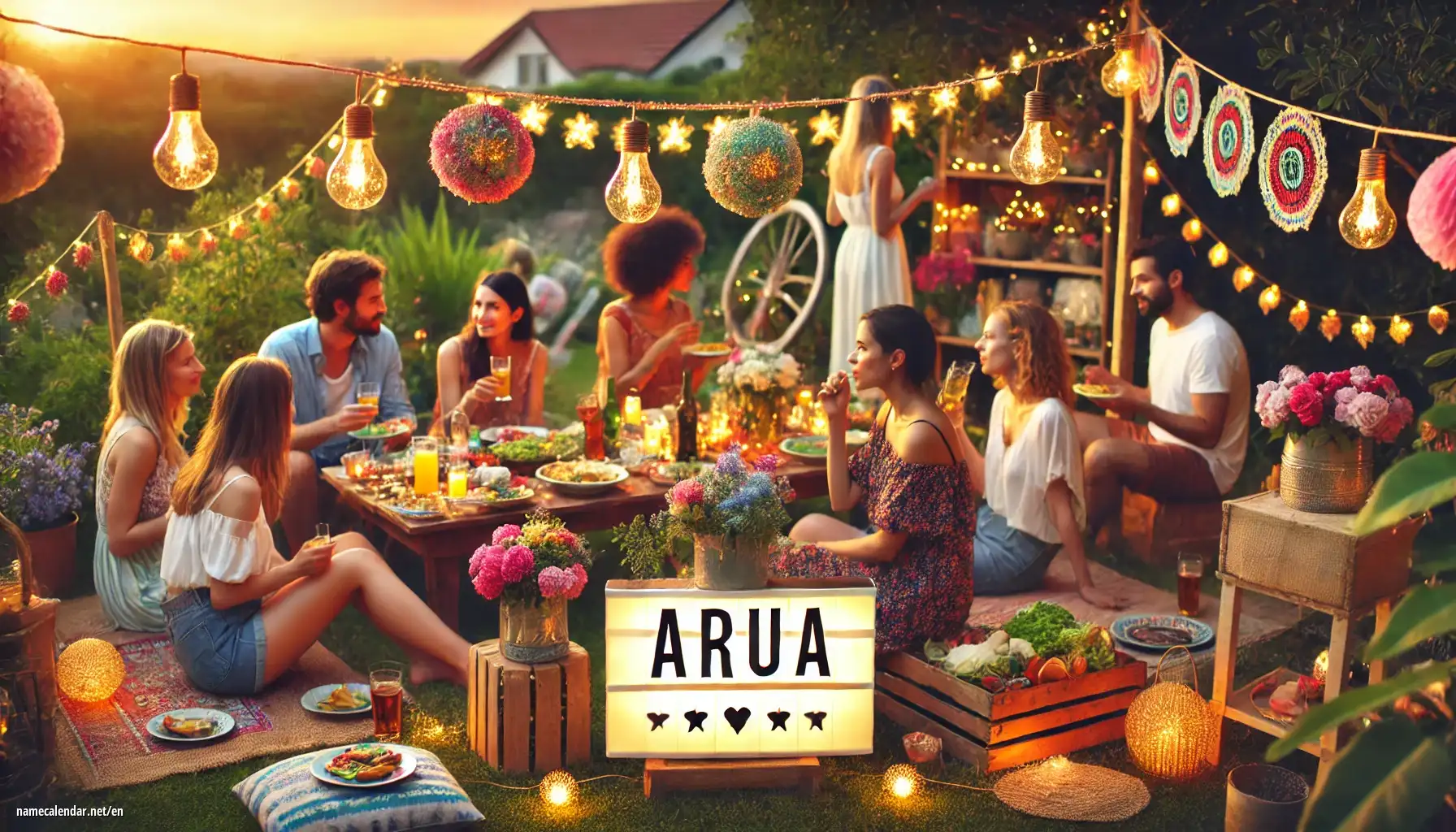 Celebration of name day and name - Arua