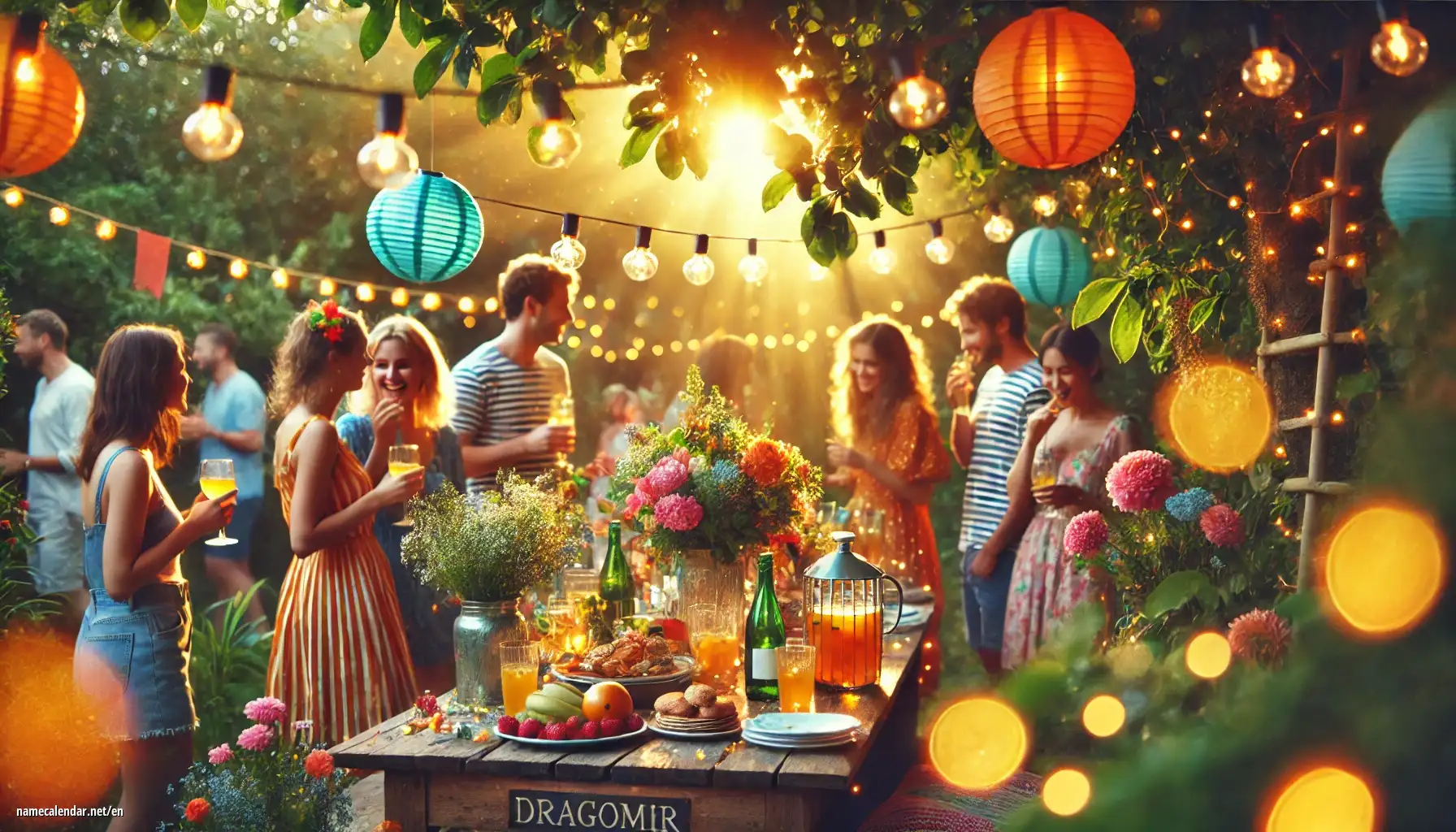 Celebration of name day and name - Dragomir