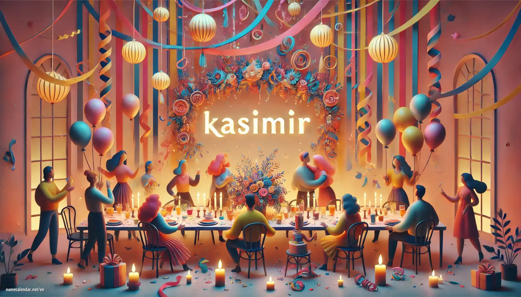 Celebration of name day and name - Kasimir