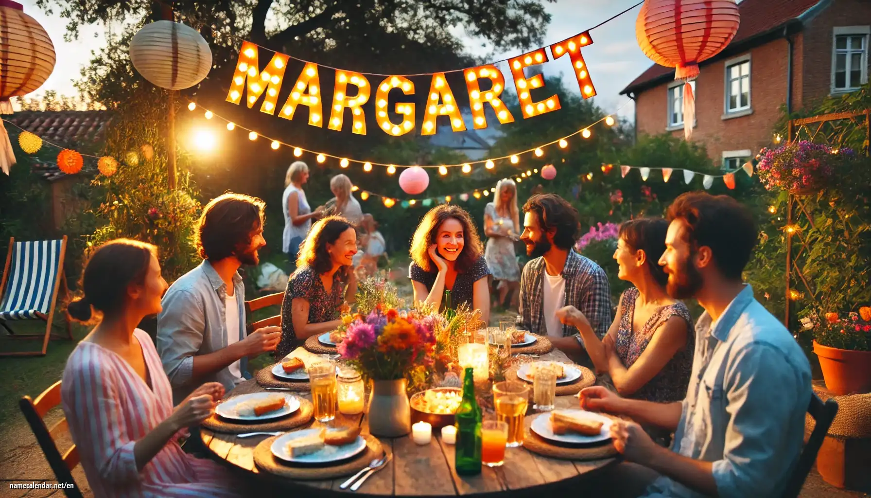 Celebration of name day and name - Margaret