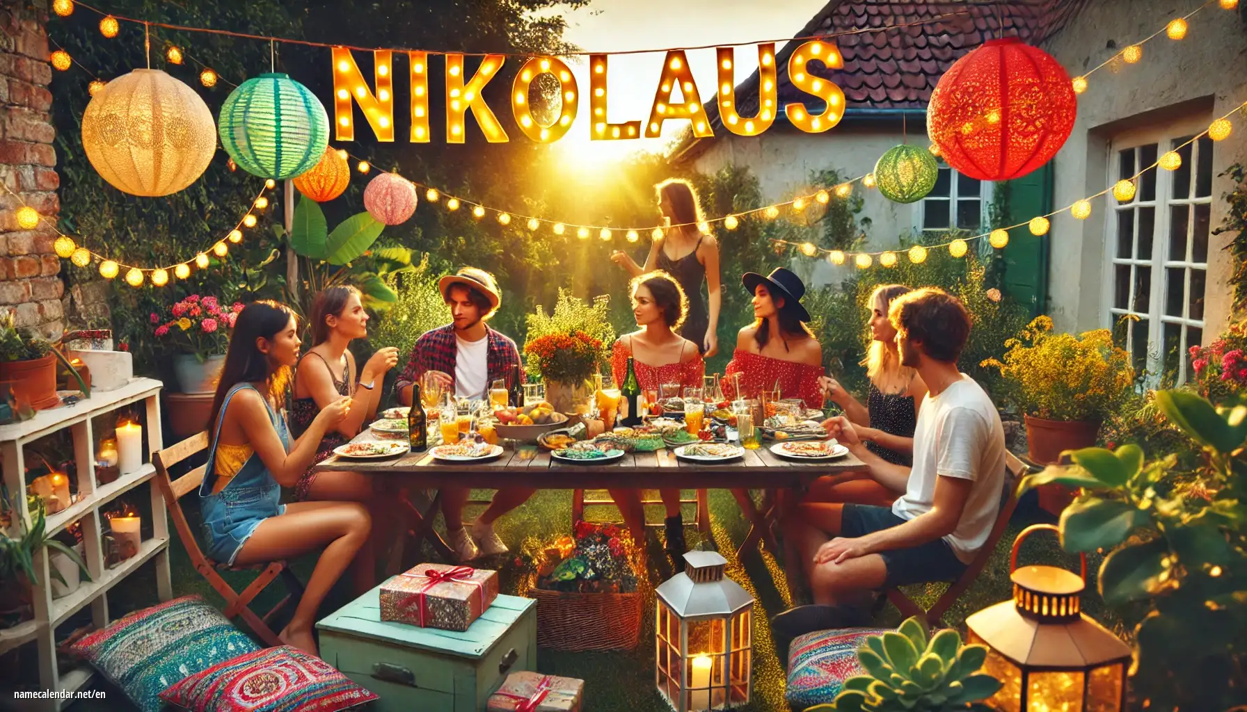 Celebration of name day and name - Nikolaus