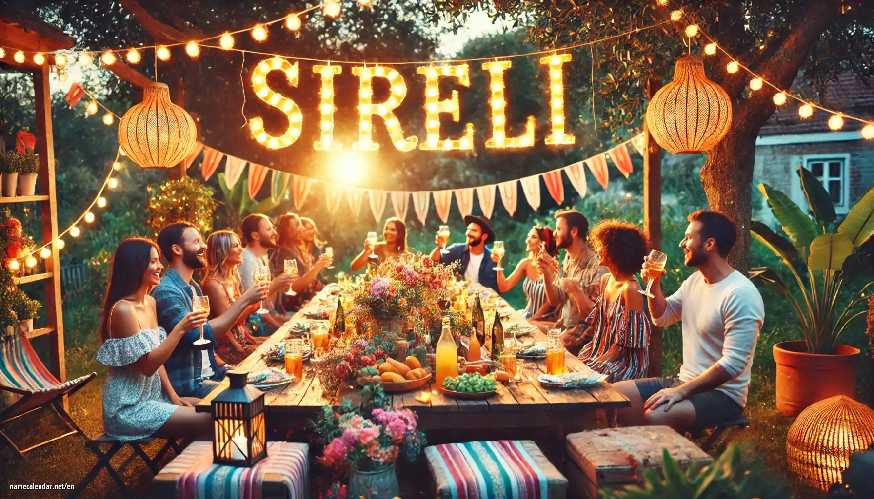 Celebration of name day and name - Sireli