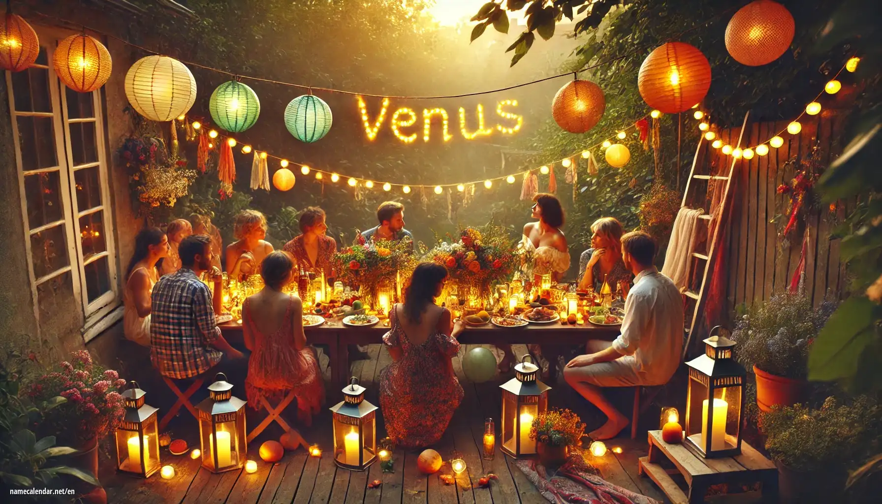 Celebration of name day and name - Venus