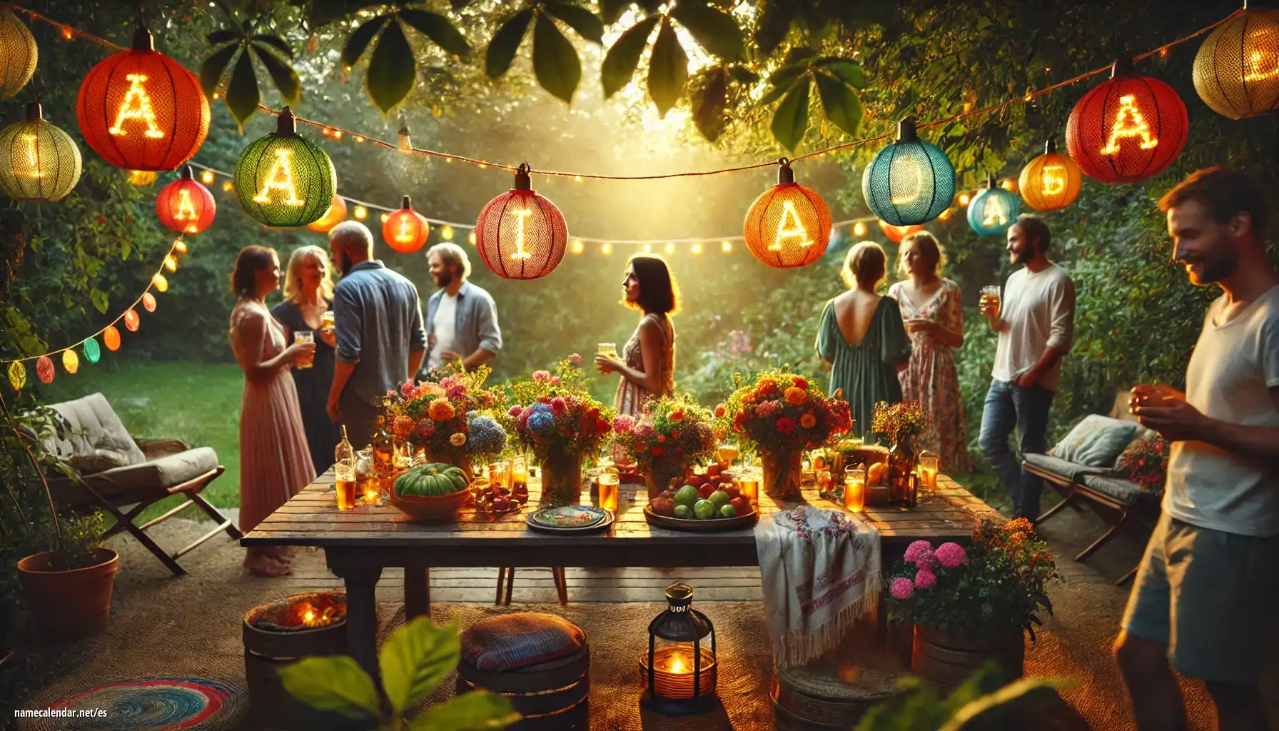 Celebración del onomástico y del nombre - Aída