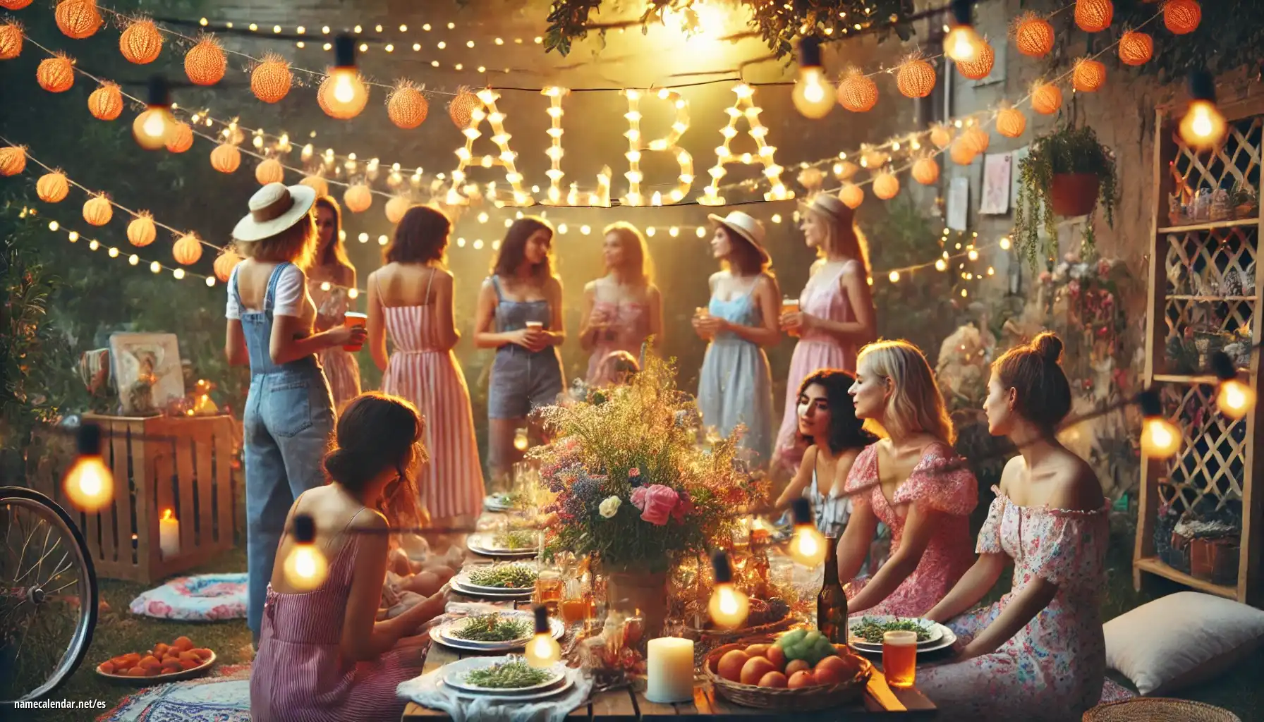 Celebración del onomástico y del nombre - Alba