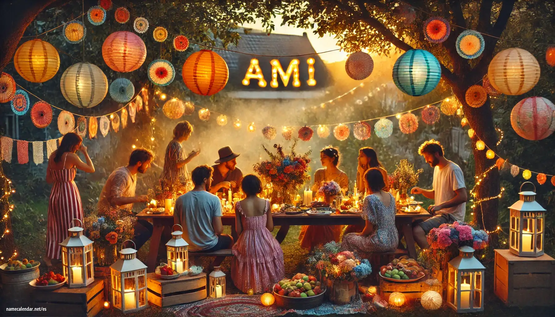 Celebración del onomástico y del nombre - Ami