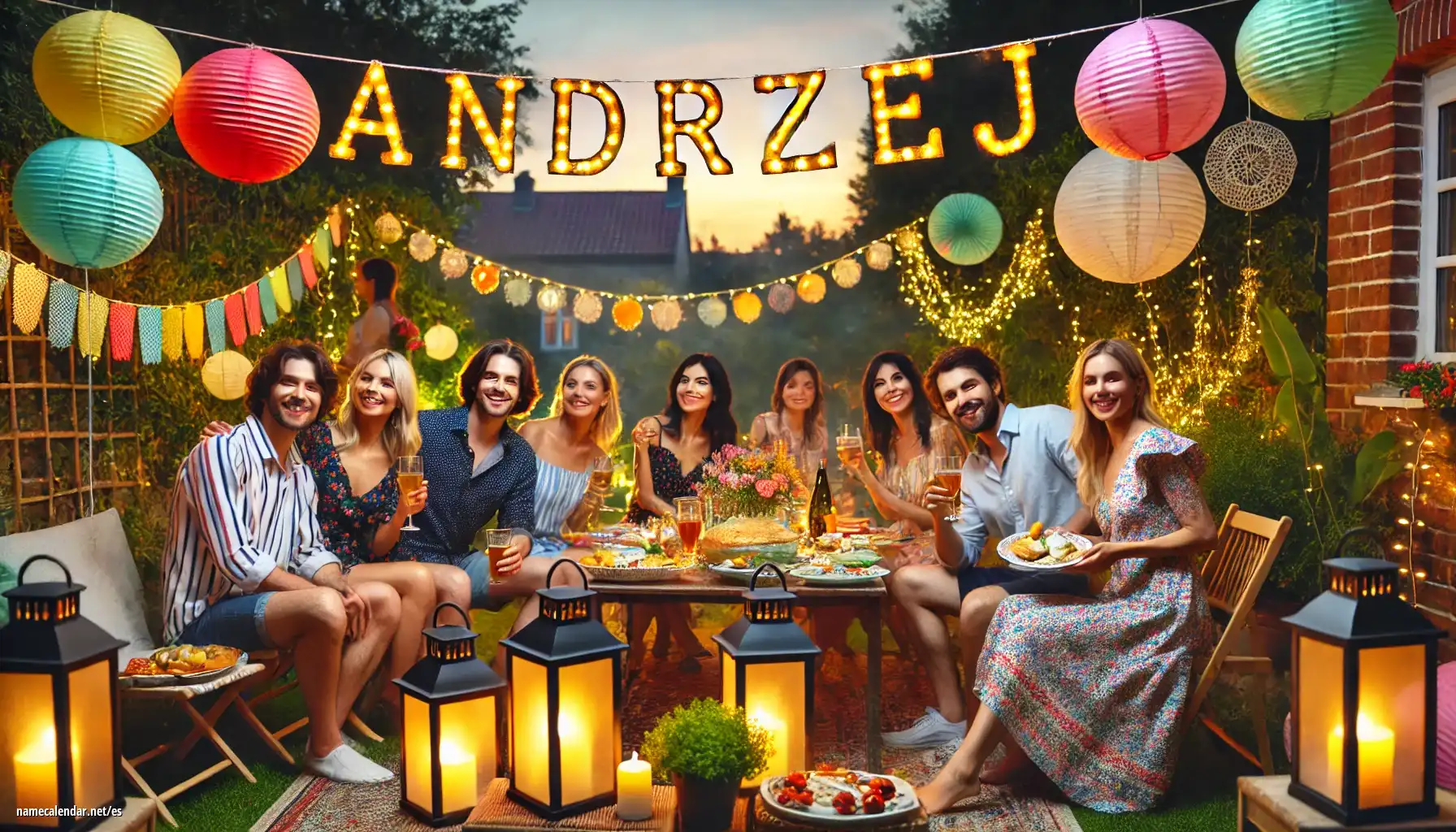 Celebración del onomástico y del nombre - Andrzej