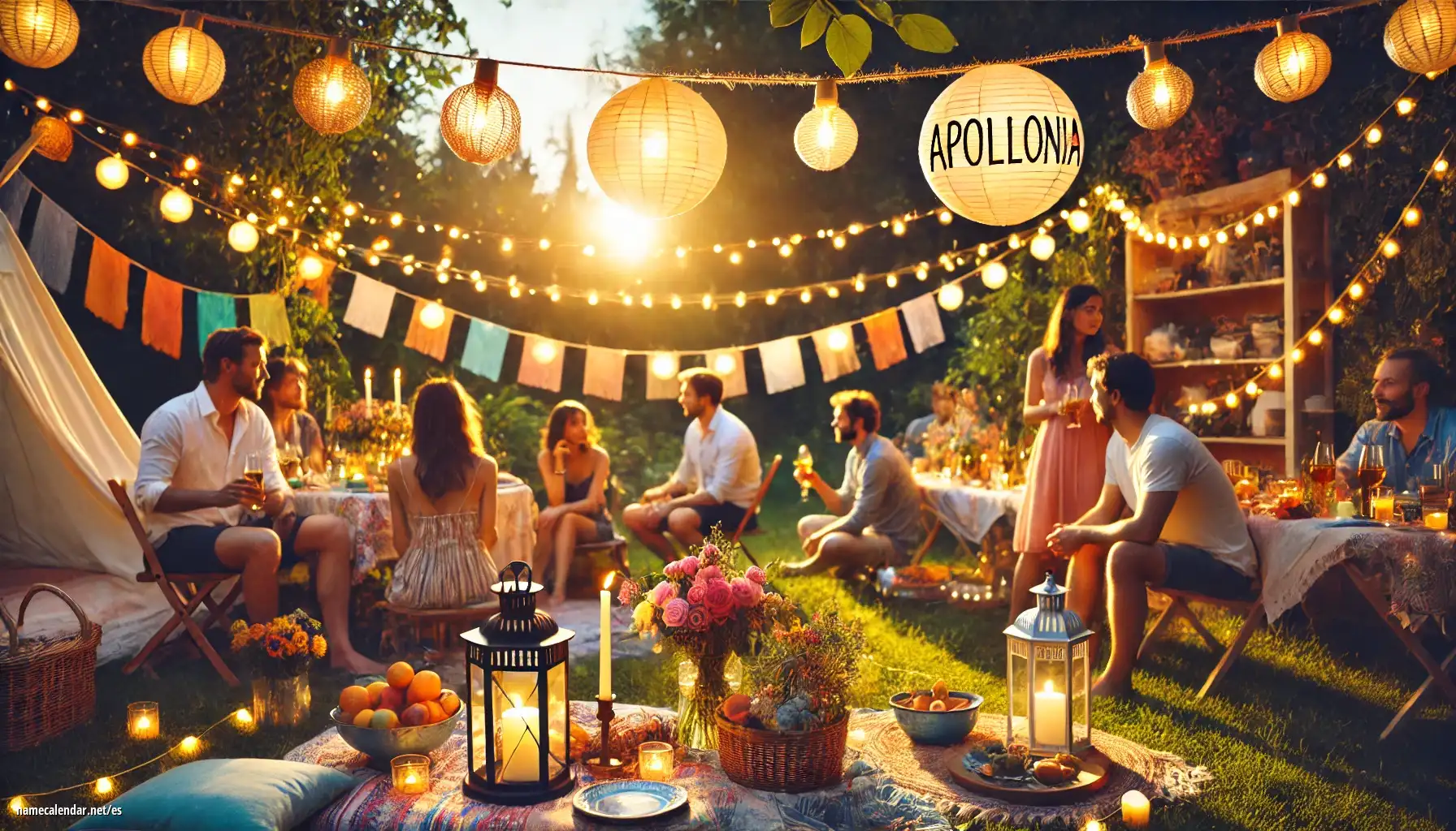 Celebración del onomástico y del nombre - Apollónia