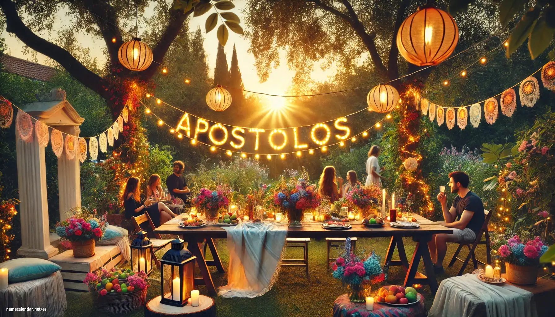 Celebración del onomástico y del nombre - Apostolos