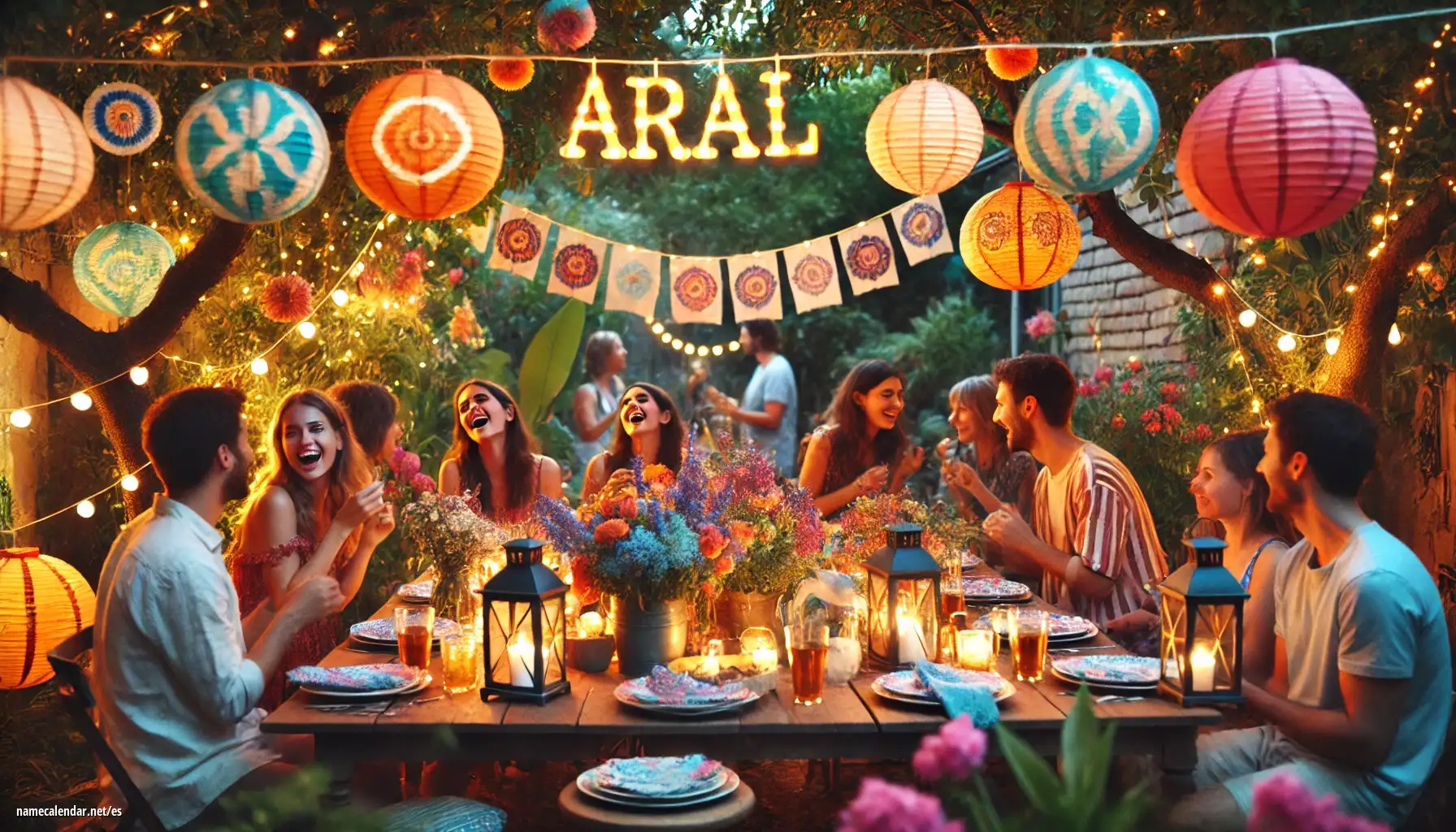 Celebración del onomástico y del nombre - Aral