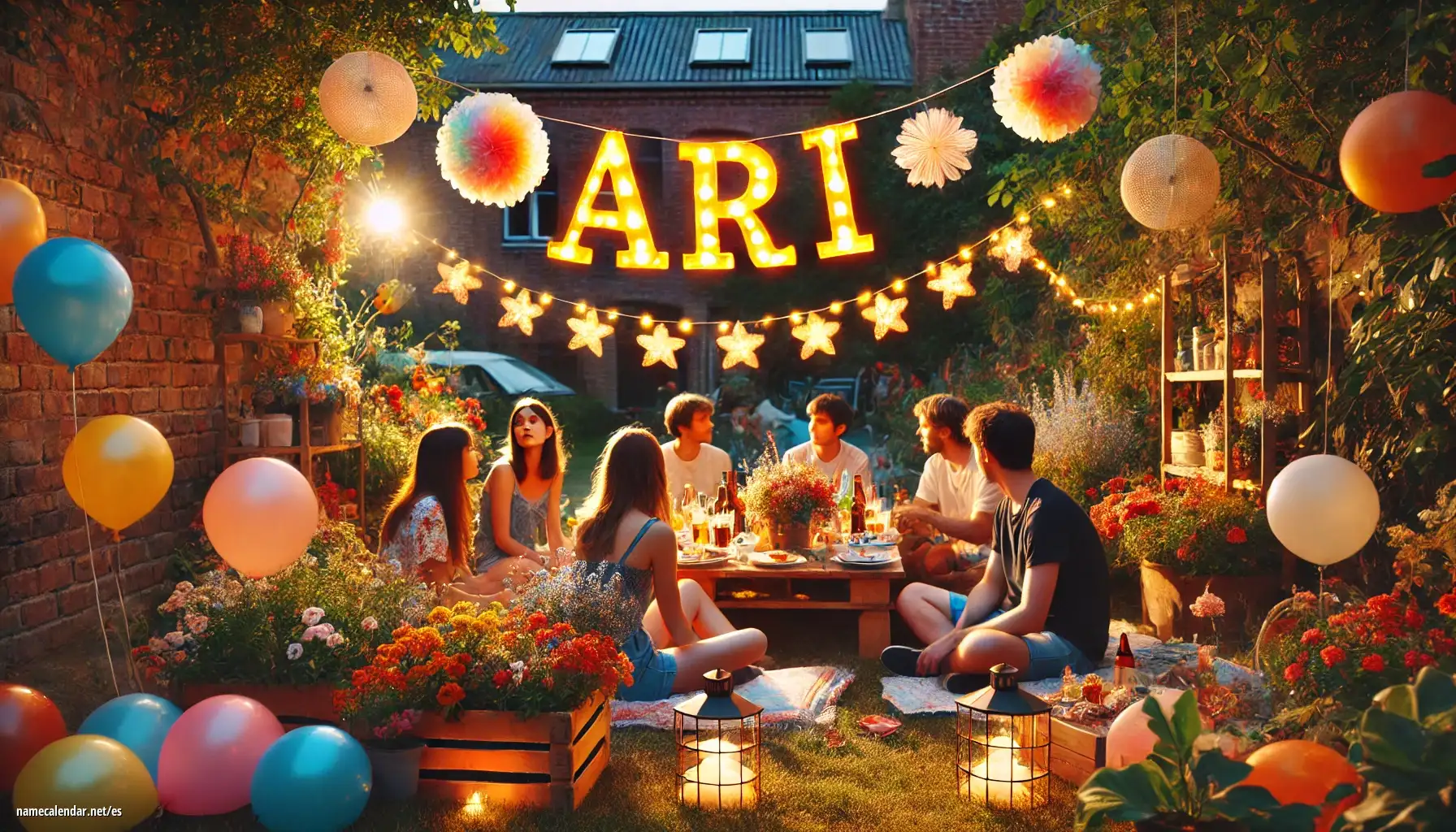 Celebración del onomástico y del nombre - Ari