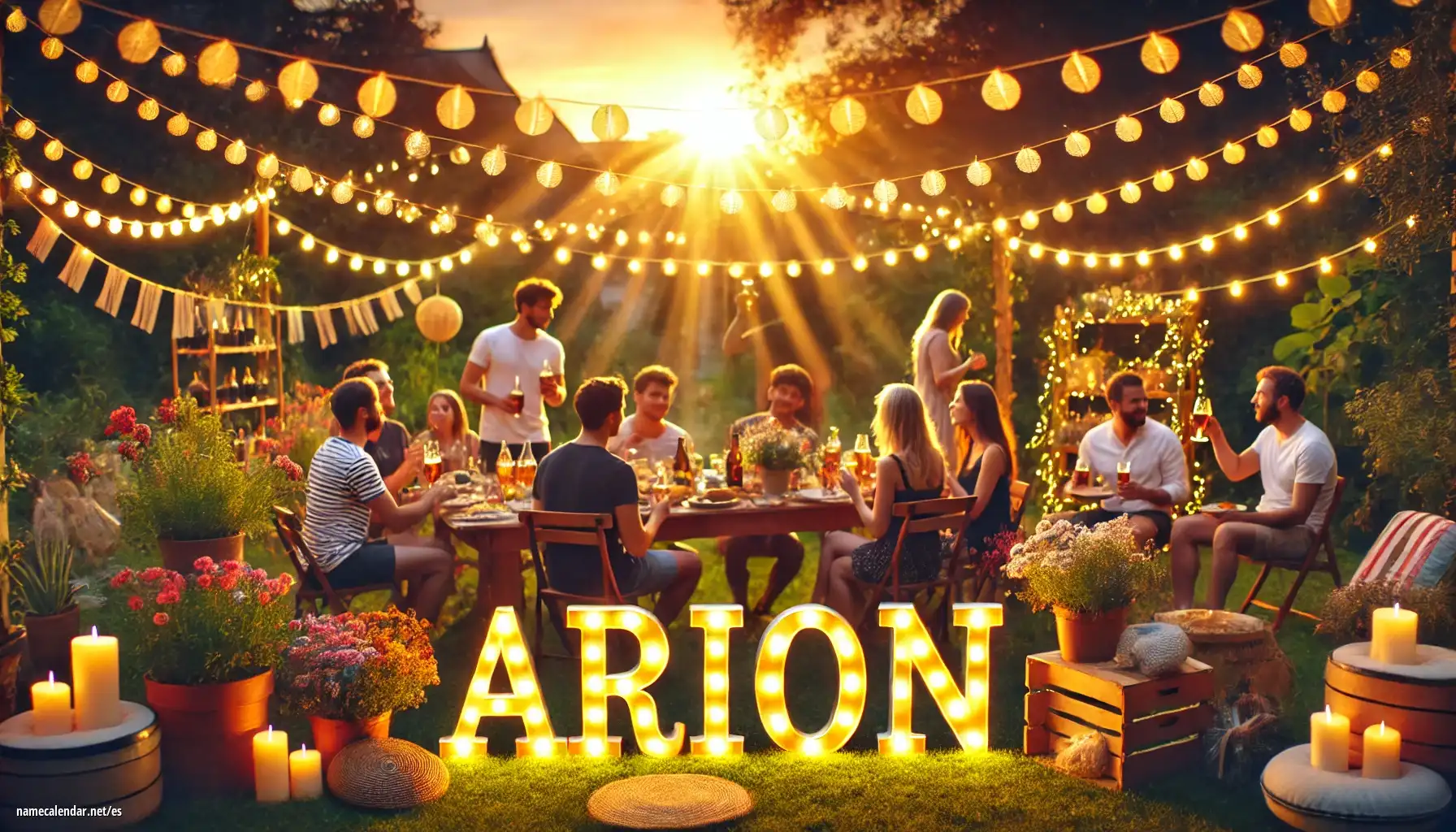 Celebración del onomástico y del nombre - Arion