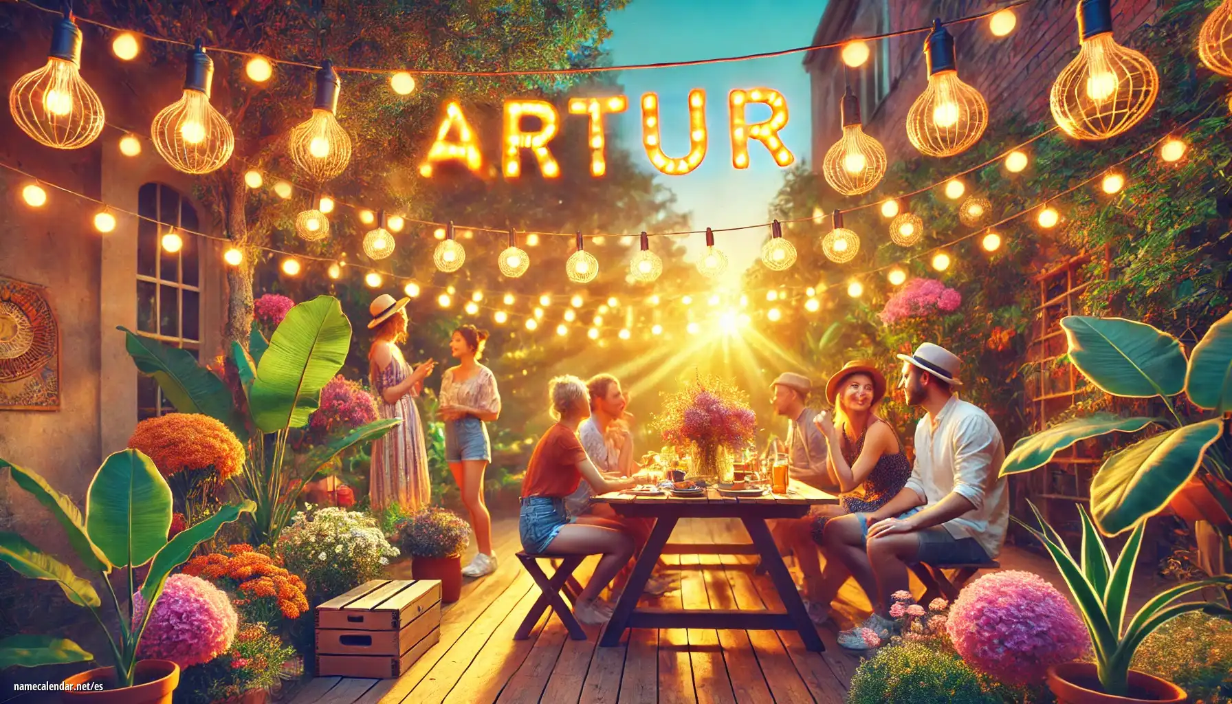 Celebración del onomástico y del nombre - Artúr