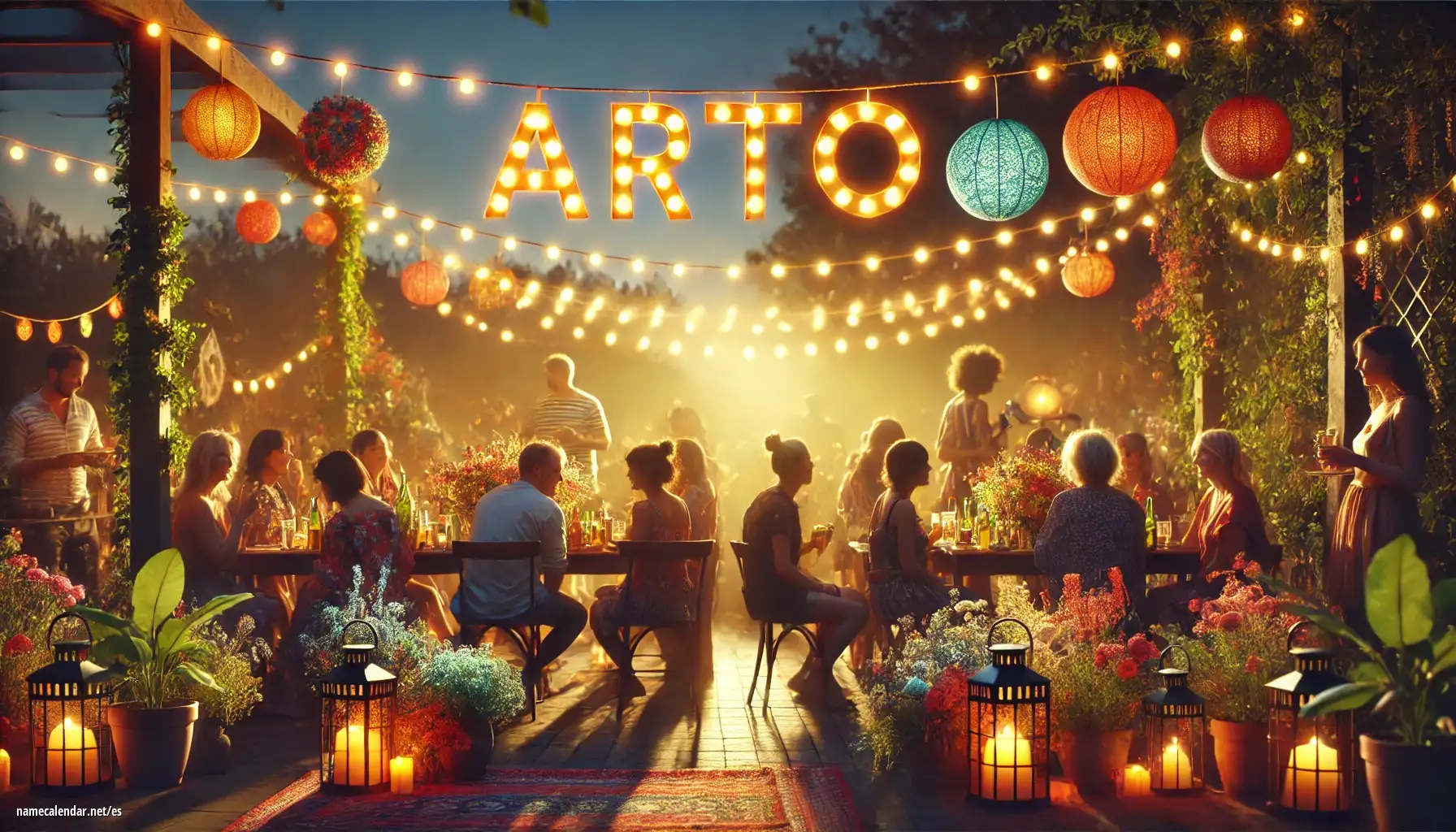 Celebración del onomástico y del nombre - Arto