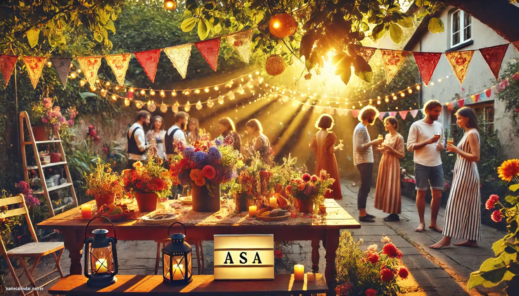 Celebración del onomástico y del nombre - Asa