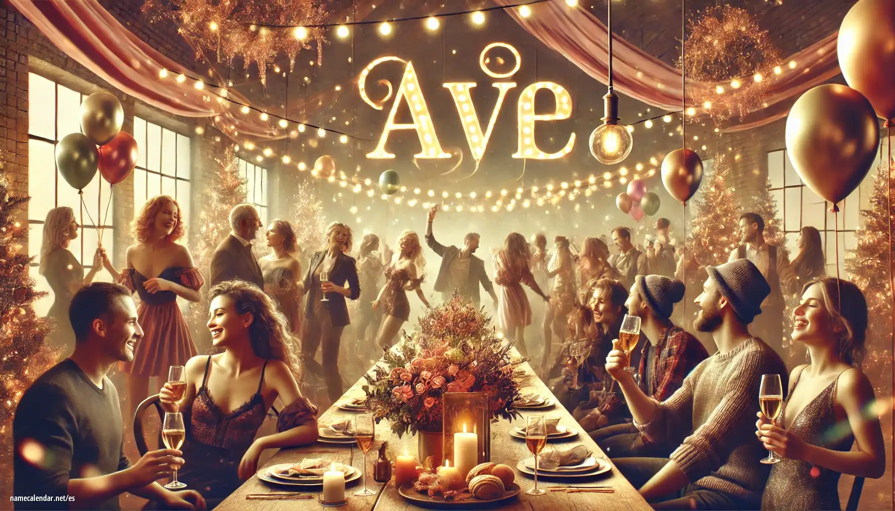 Celebración del onomástico y del nombre - Ave