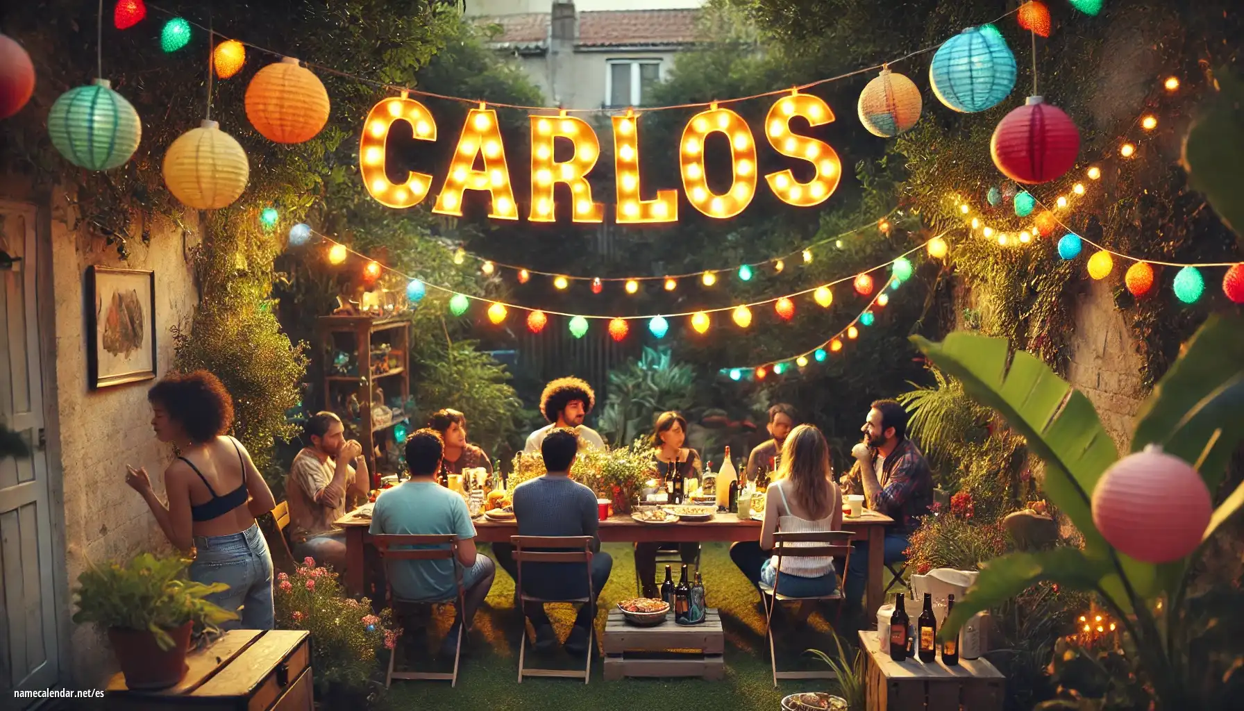Celebración del onomástico y del nombre - Carlos