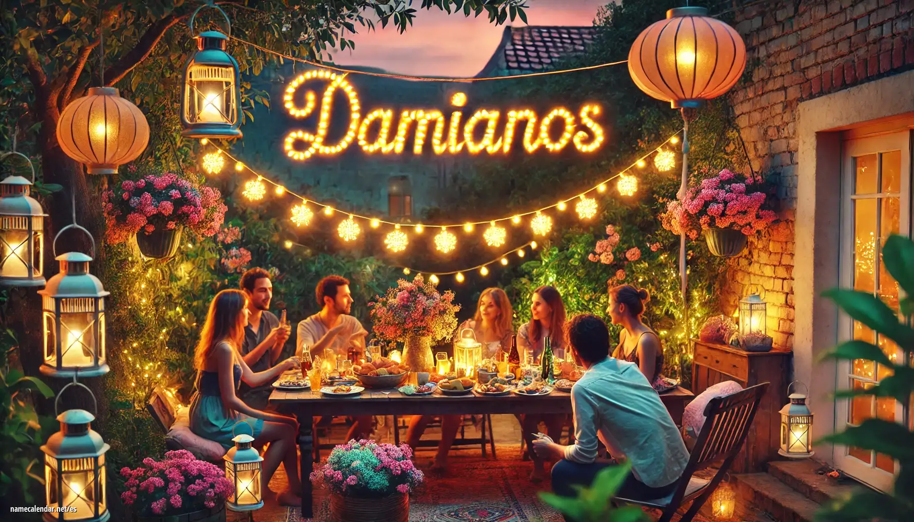 Celebración del onomástico y del nombre - Damianos