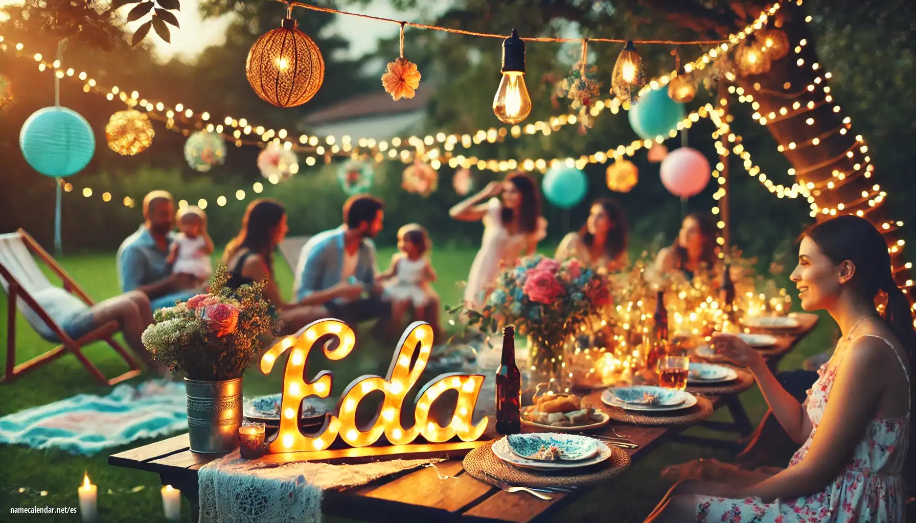 Celebración del onomástico y del nombre - Eda