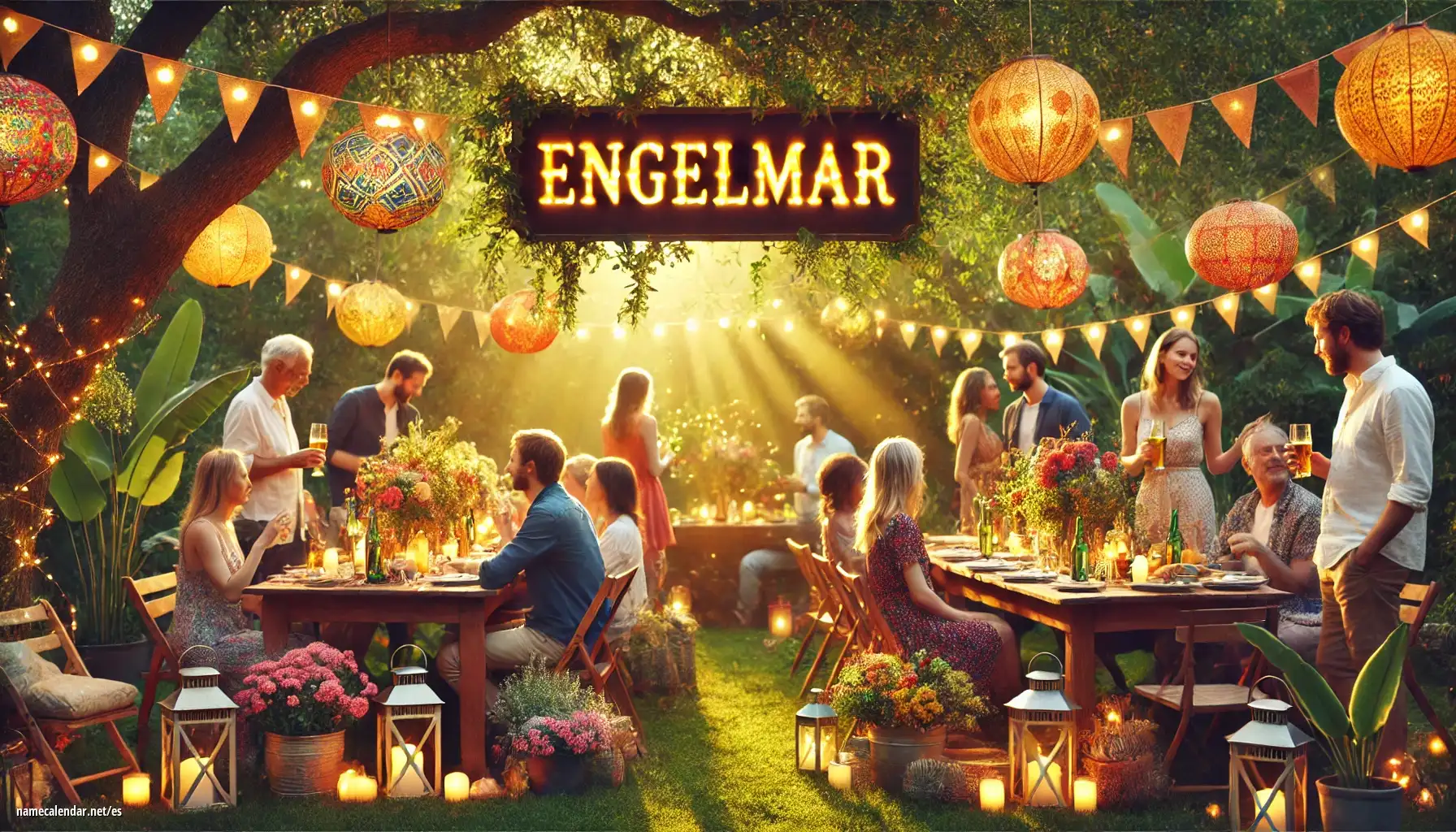 Celebración del onomástico y del nombre - Engelmar