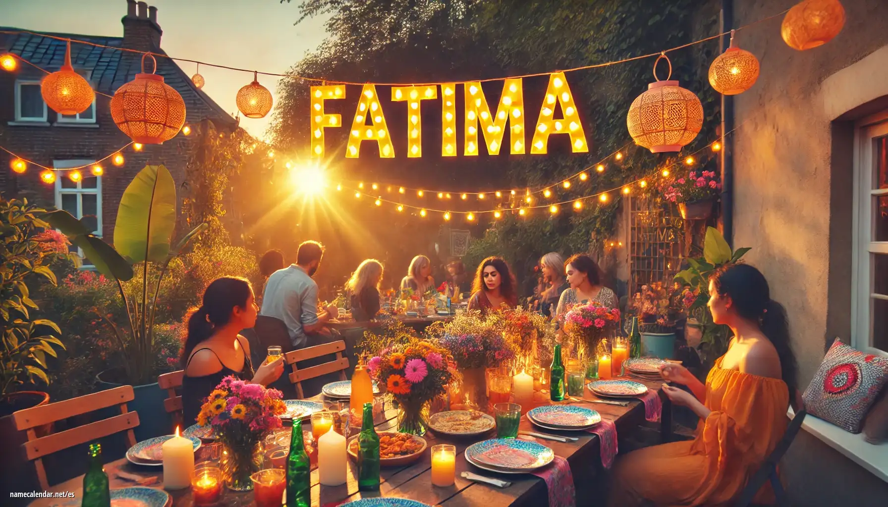 Celebración del onomástico y del nombre - Fátima