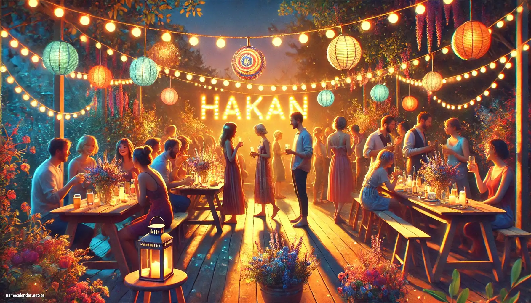 Celebración del onomástico y del nombre - Håkan