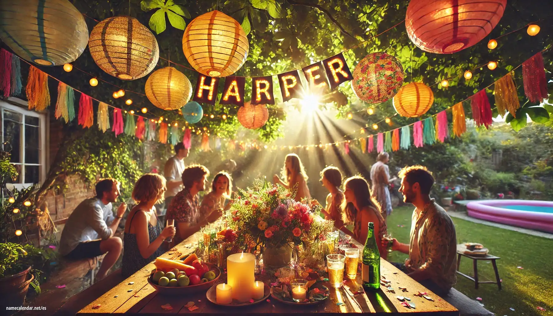 Celebración del onomástico y del nombre - Harper