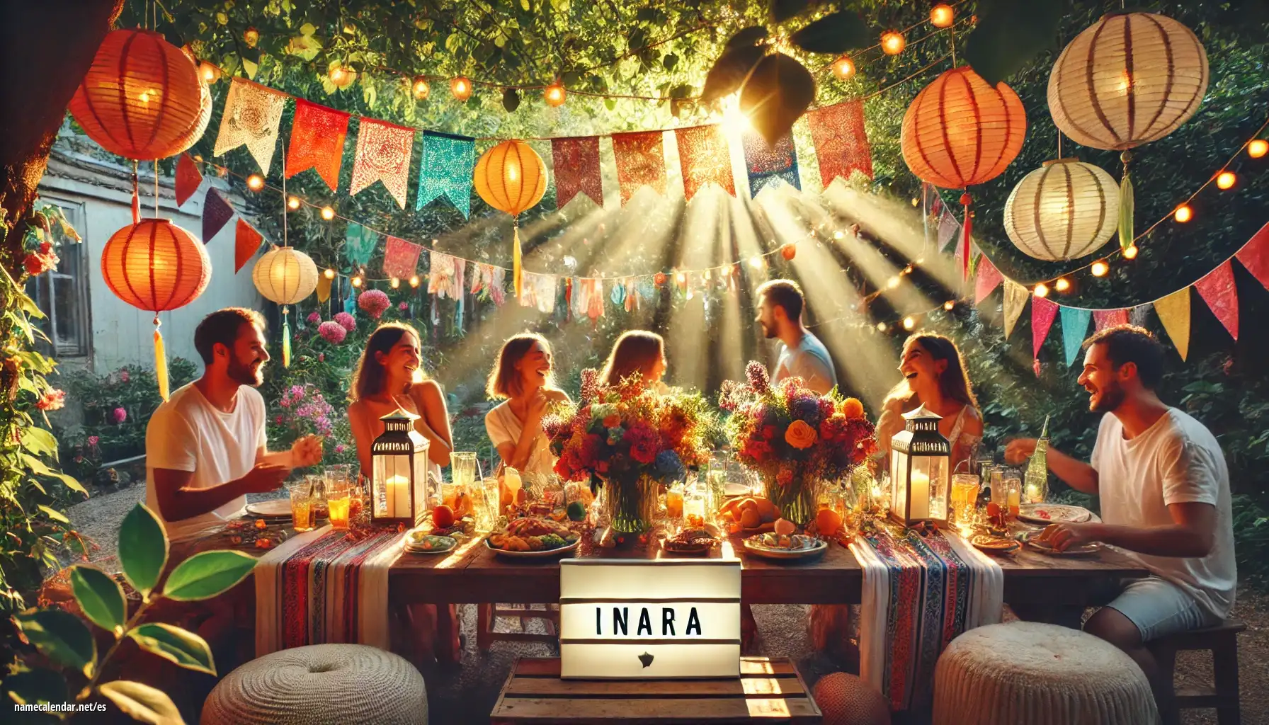 Celebración del onomástico y del nombre - Inara