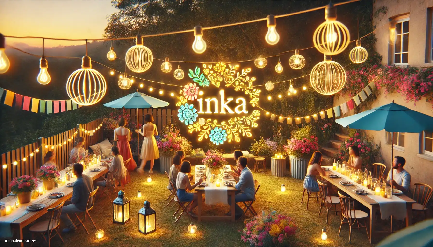 Celebración del onomástico y del nombre - Inka