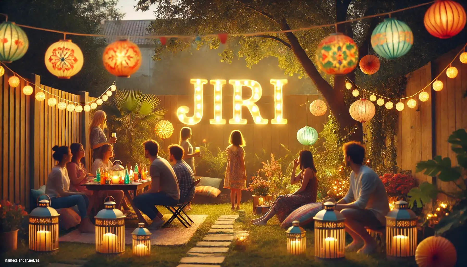 Celebración del onomástico y del nombre - Jiri