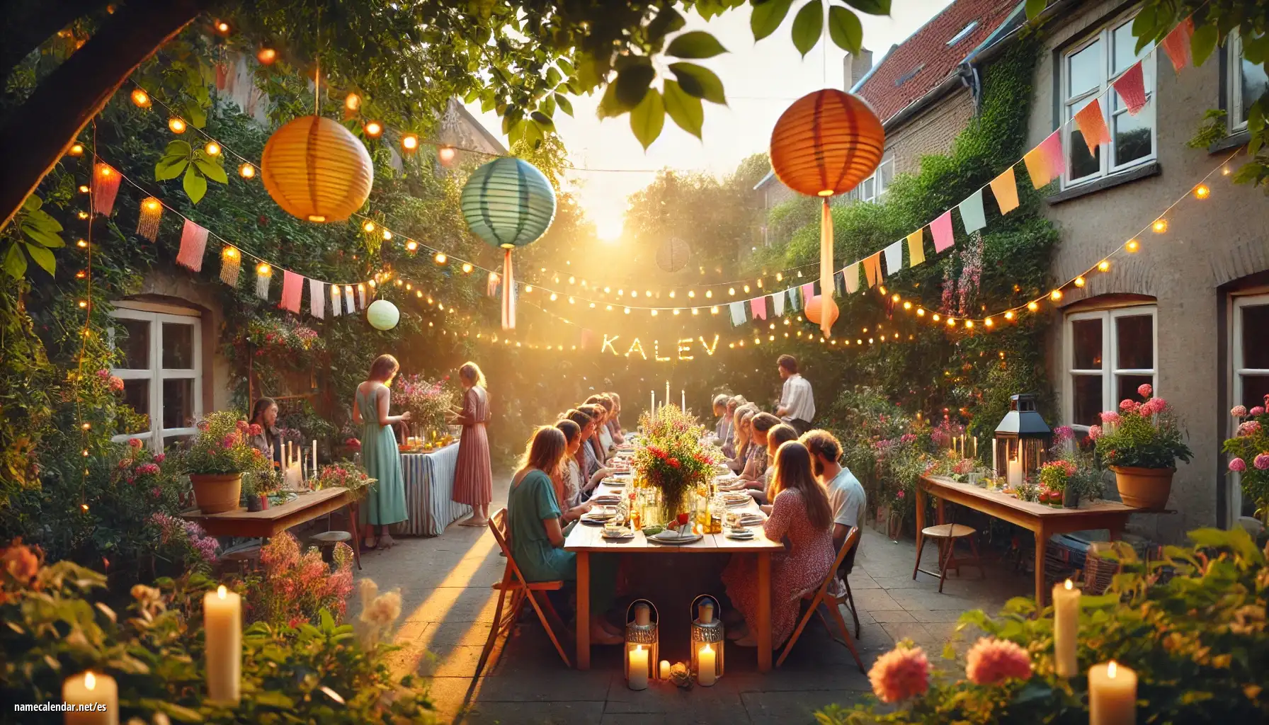 Celebración del onomástico y del nombre - Kalev