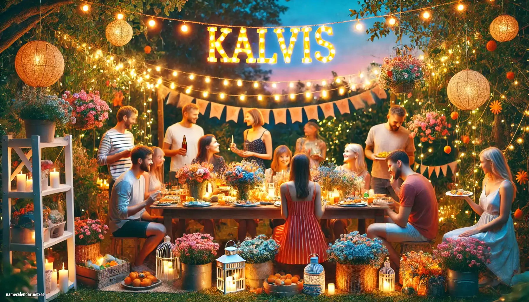 Celebración del onomástico y del nombre - Kalvis