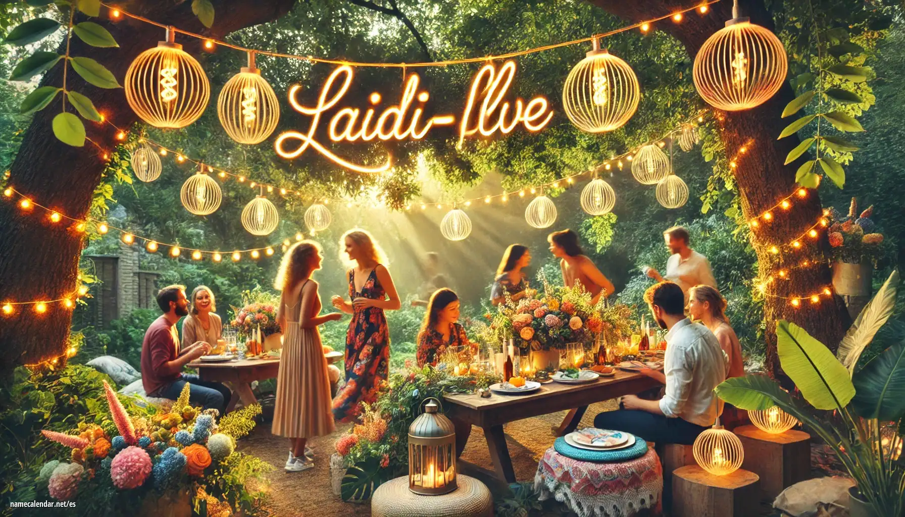 Celebración del onomástico y del nombre - Laidi-Ilve