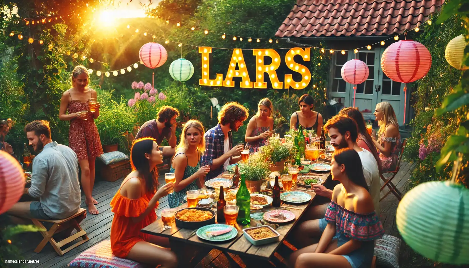 Celebración del onomástico y del nombre - Lars