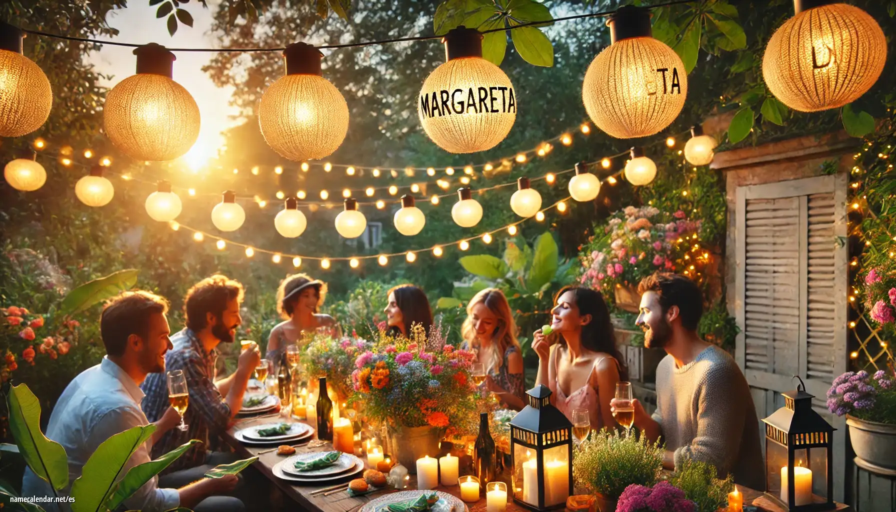 Celebración del onomástico y del nombre - Margaréta