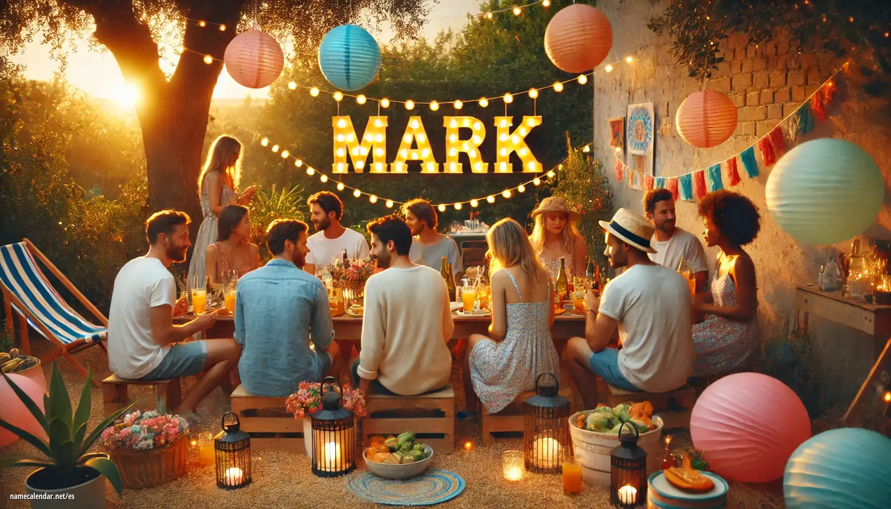 Celebración del onomástico y del nombre - Mark
