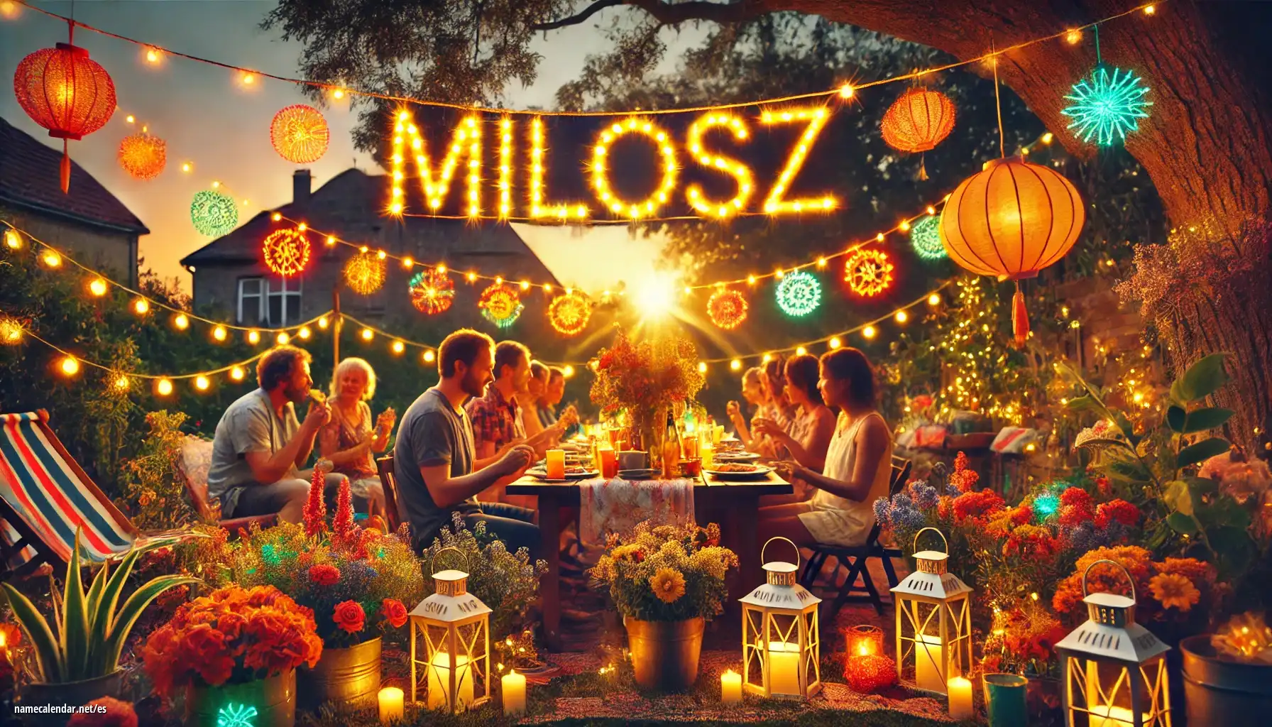 Celebración del onomástico y del nombre - Miłosz